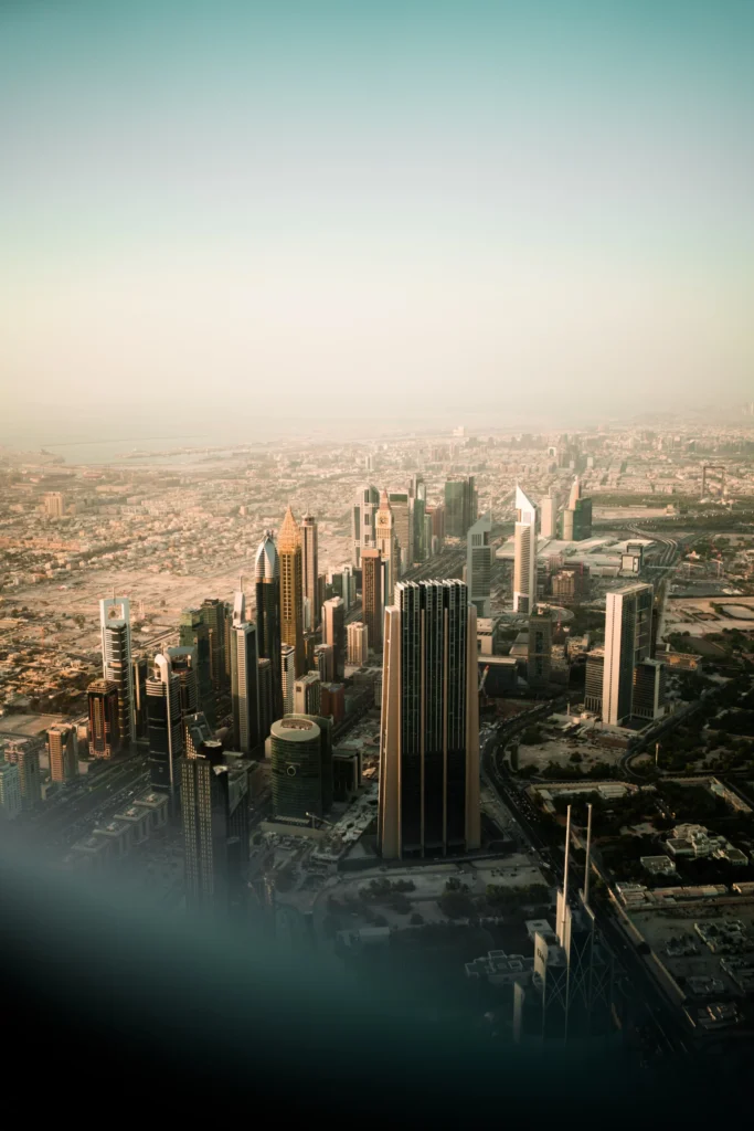 на вершине Бурдж Халифы, Дубай